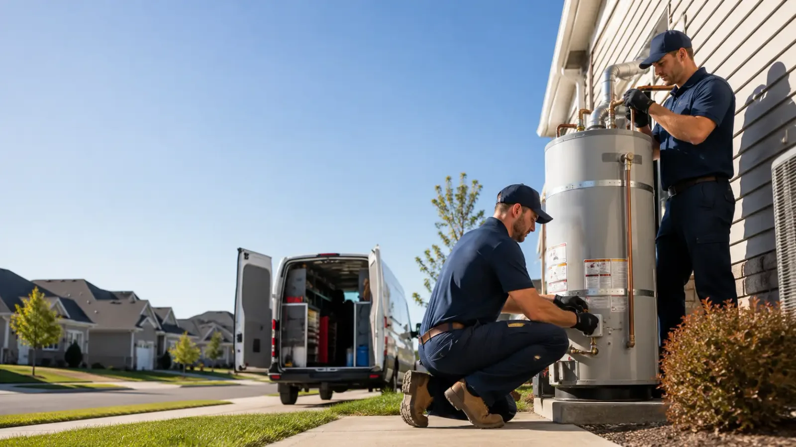 Water Heater Installation in Woodbury, CT